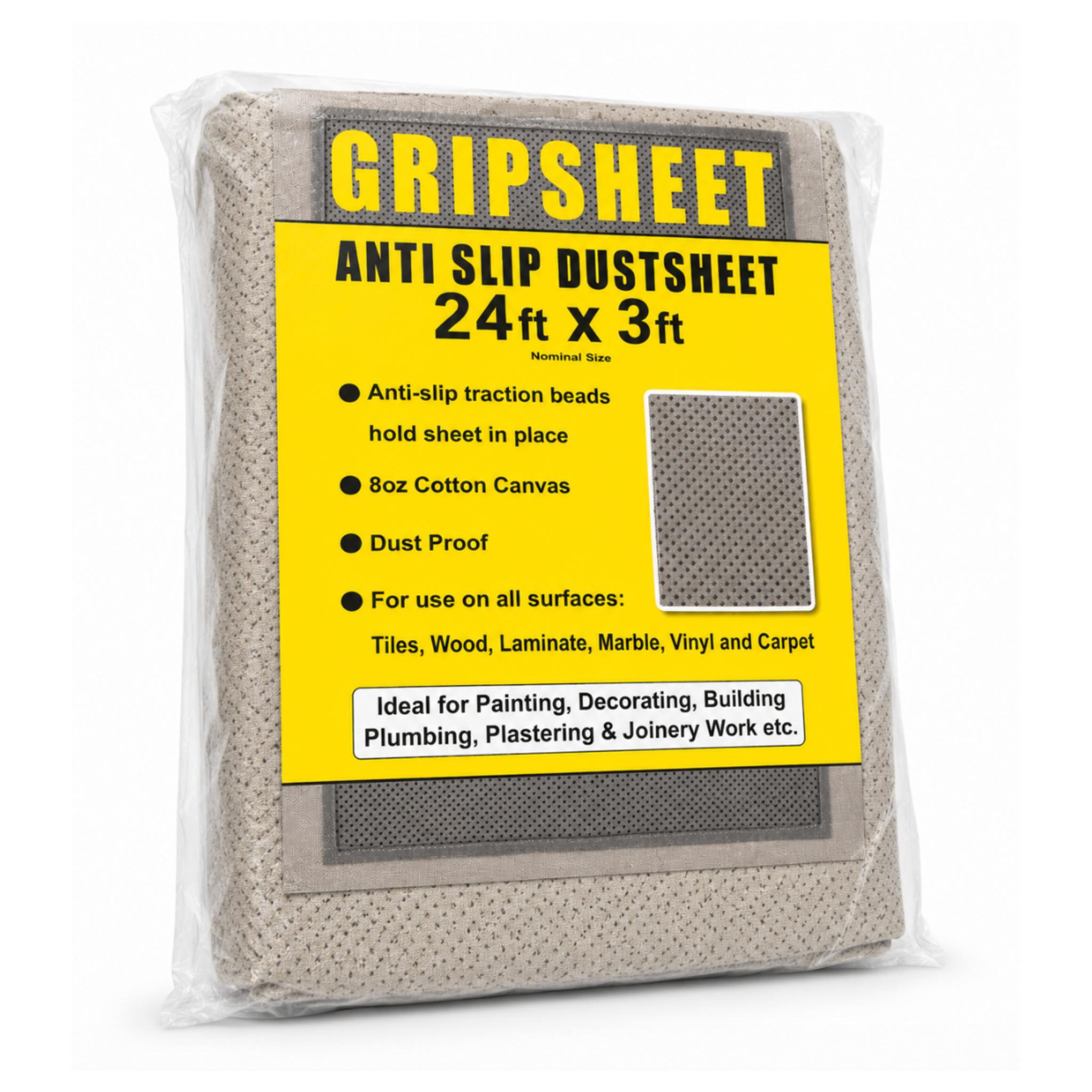 Anti-Slip Gripsheet Dust Sheet