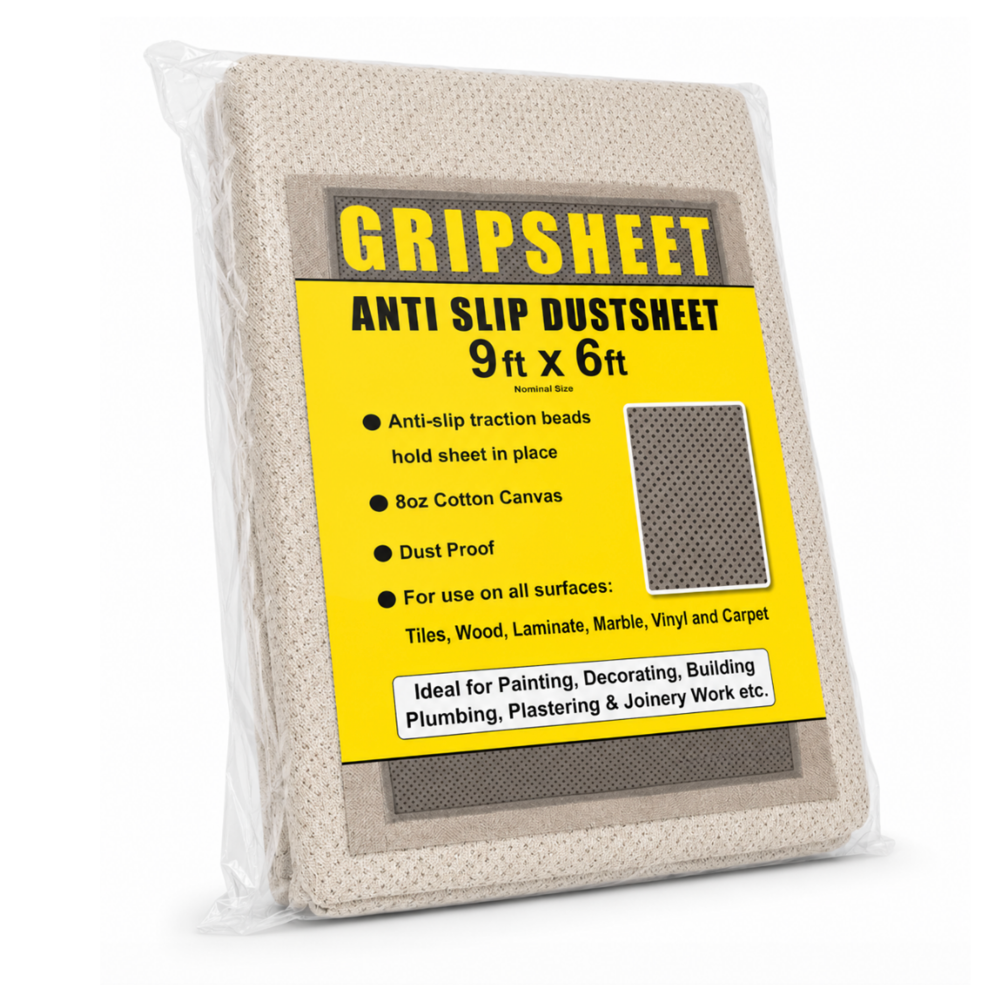 Anti-Slip Gripsheet Dust Sheet