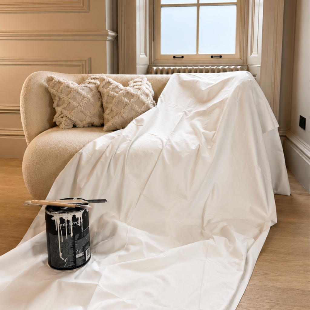 Plain Cotton Dust Sheets