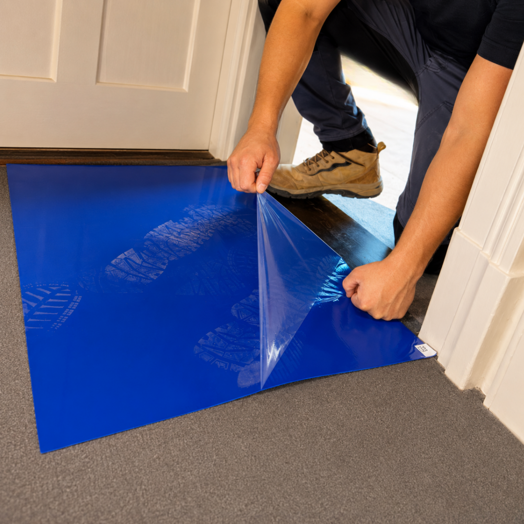 Blue Tacky Mat – 900mm x 600mm